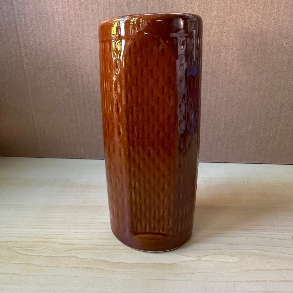 Vintage brown ceramic TIKI mug DW114 Hawaiian tropical - Picture 5 of 11